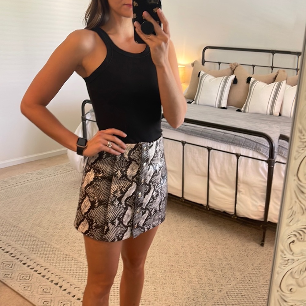 Urban Outfitters Snack Print Skirt